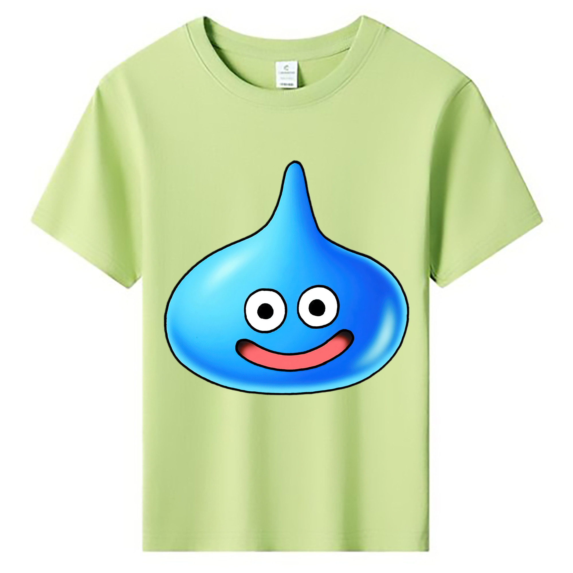 （画像用） ドラゴンクエスト Doragon Kuesuto Dragon Quest 綿100％キッズTシャツ（フロントプリント）